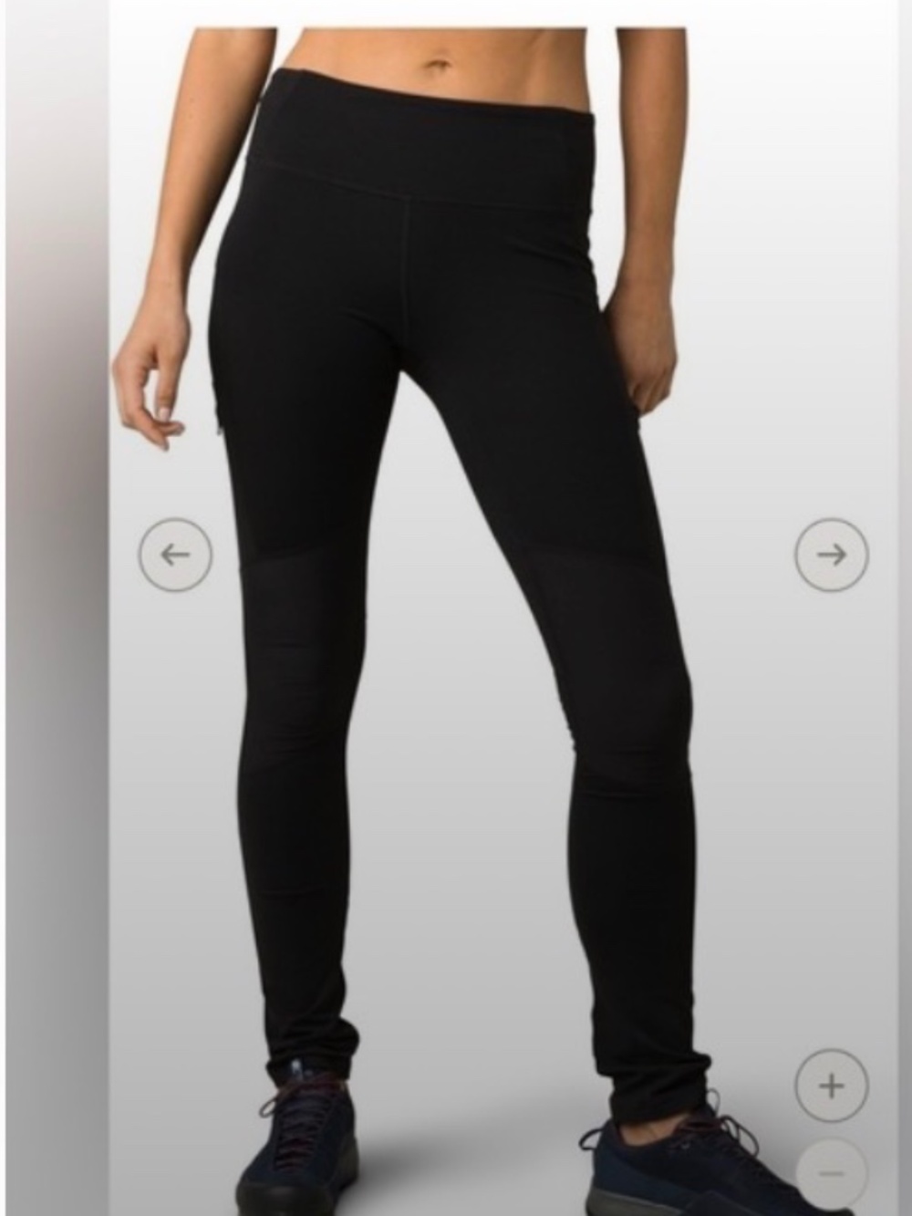 Prana Rockland Black Full Length Legging NWT Size Large